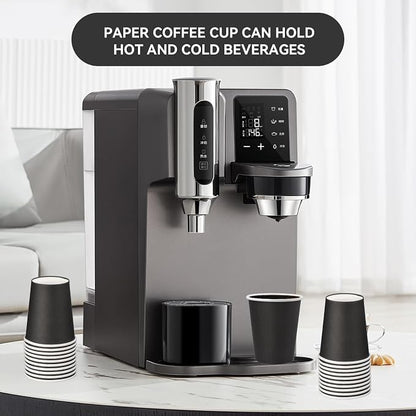 25 Pack 8 oz Disposable Paper Cups, Beverage Cups - Image 6