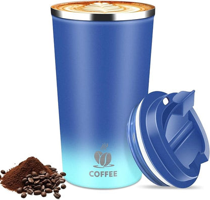 17oz Insulated Travel Coffee Mug by Hwawhin