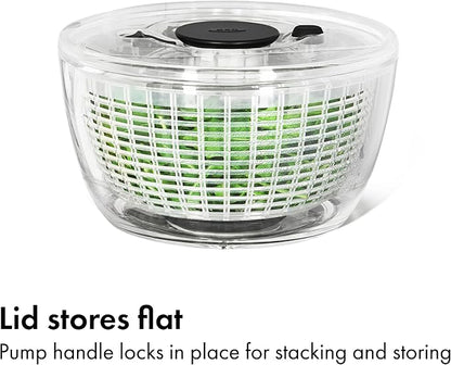OXO Good Grips Small Salad & Herb Spinner, Vegetable Washer - Image 8