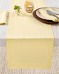 Solino Home 100% Pure Linen Table Runner Golden Straw, Fete 14 x 108 in | Table by SolinoHome