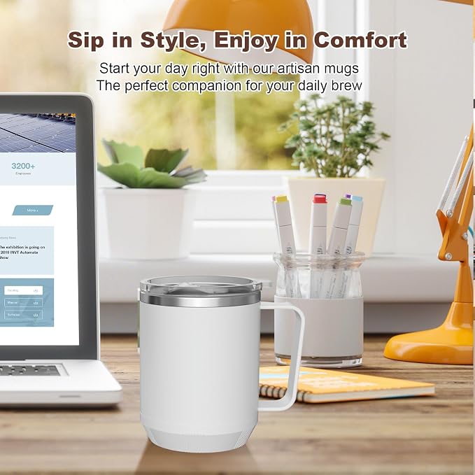 Felibeaco 16oz Heated Coffee Mug - Image 5