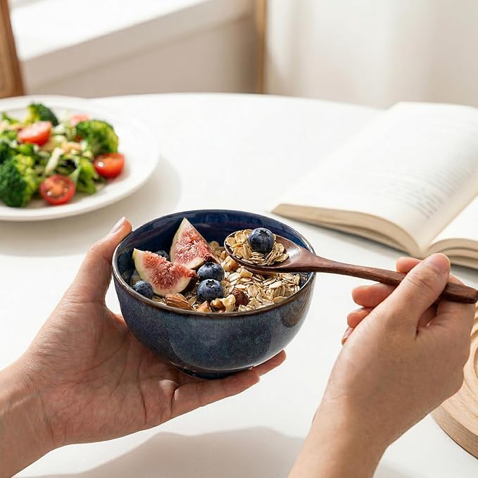 ZOOFOX Set of 8 Small Bowls, 10 Ounce Ceramic Bowls - Image 5