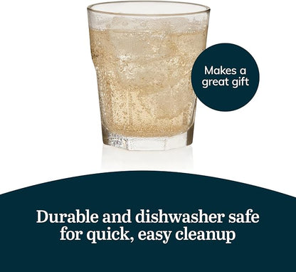 Libbey Gibraltar DuraTuff Drinking Glass Drinking Cup Set, Iconic Heavy Base - Image 5