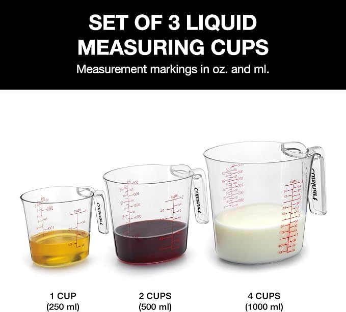 Cuisinart Nesting Liquid Measuring Cups, CTG-00-3MC - Image 2