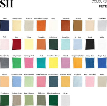 Solino Home 100% Pure Linen Dining Table Runner Grey, Fete 14 x 108 in Long | - Image 8