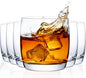 Whiskey Glasses Set of 6, Premium Crystal Bourbon Glass, 12.5 oz Drinking by WlasssLightweightGlasswareMakingLifeEasier