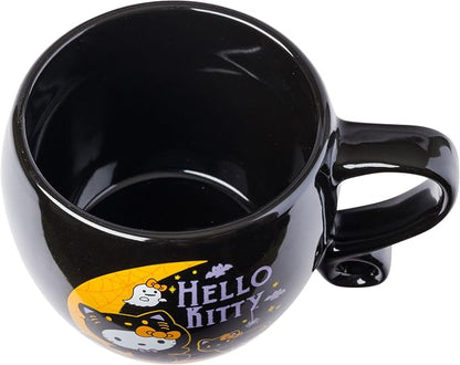 Silver Buffalo Sanrio Hello Kitty, Loop Handle Ceramic Mug, 15.9oz | Halloween - Image 3