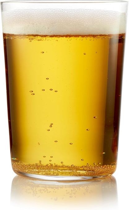 Libbey Café Tumbler Glass Set of 8, Dishwasher Safe Glass Cups Set, Versatile by Libbey
