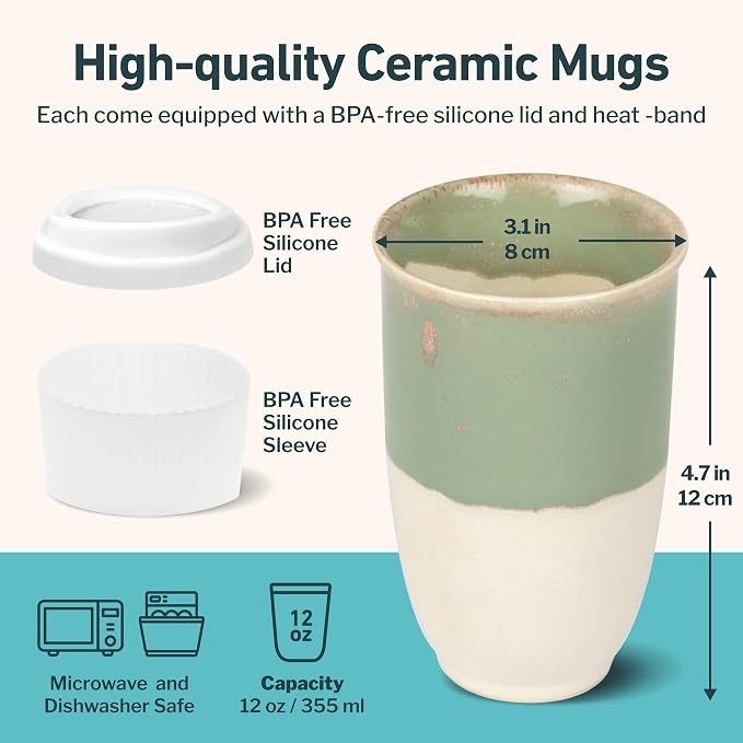 NOVA CERAMICS Travel Mug - Image 3