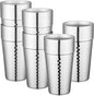 Beasea Stainless Steel Cups 19 oz, 6 Pack Large 18.6oz 550ml Stainless Steel by Beasea