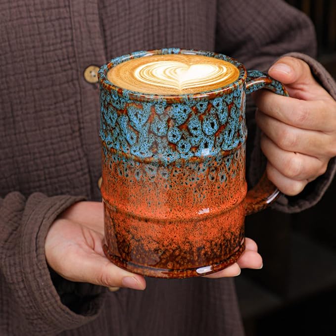 Coffee Mug, 20 Oz Coffee Cups Ceramic Tea Cup Large Coffee Mug - Image 8