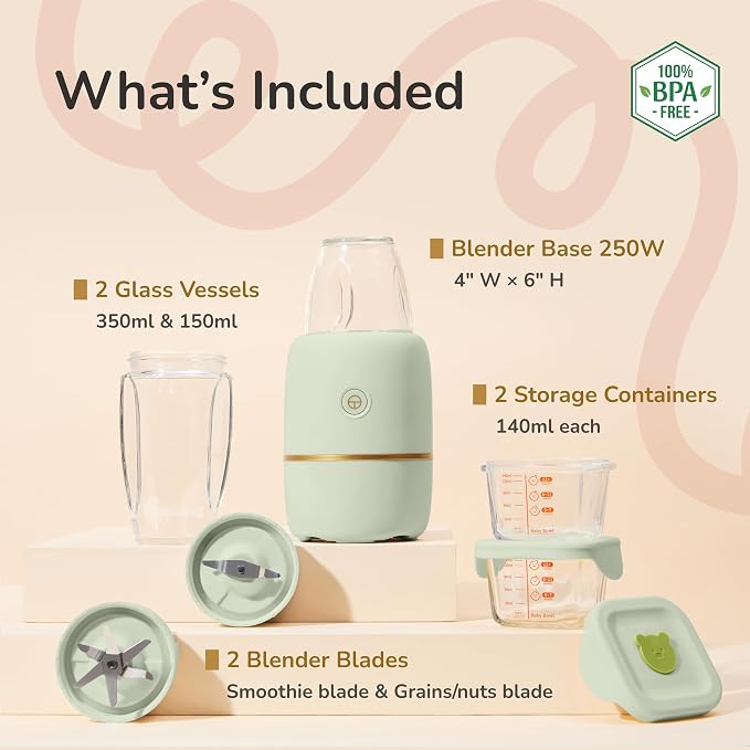 Bubble Blender, Baby Food Maker & Puree Blender - Image 2