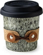 Travel Coffee Mug, Reusable Coffee Cup by Cormomu