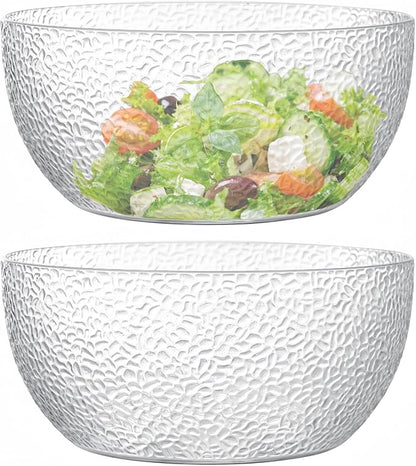 130 oz Acrylic Salad Bowls, 9.5" Serving Bowls by HOME