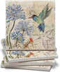 Thirstystone Hummingbird Study 4 Pack Tumbled Tile Stone Coasters | 4" Square by CounterArt