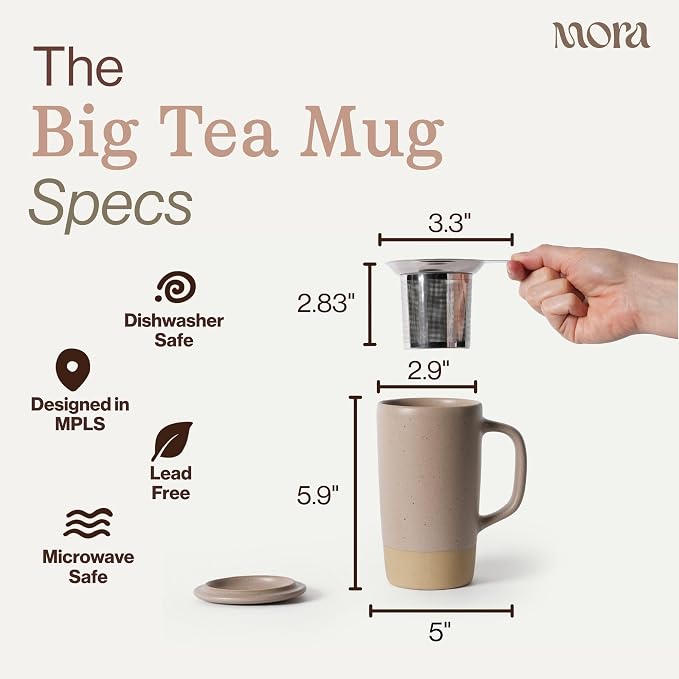 MORA Ceramics Large Tea Mug - Image 2