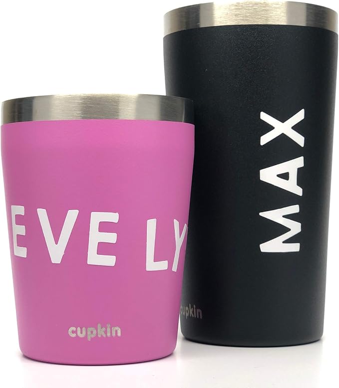 CUPKIN Waterproof Stickers to Personalize Your Stainless Steel Kids Cups: Write - Image 2