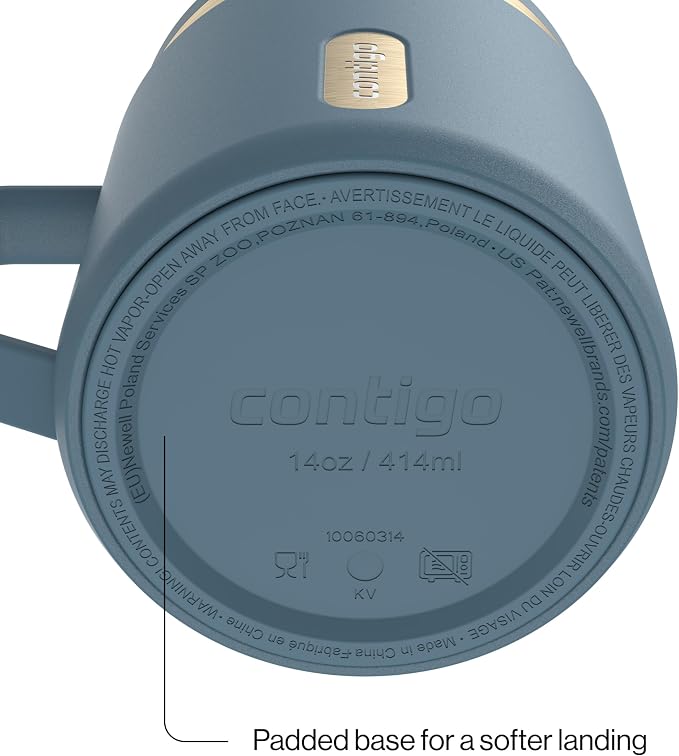 Contigo SnapSeal 14 oz Stainless Steel Vacuum-Insulated Water Bottle - Image 3