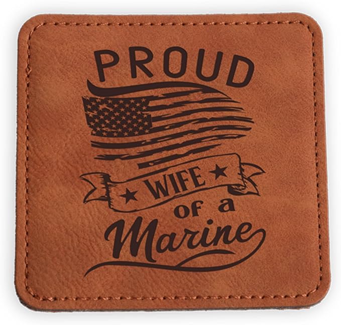 JPPlus 4" Square Coaster Engraving Blanks - Image 6