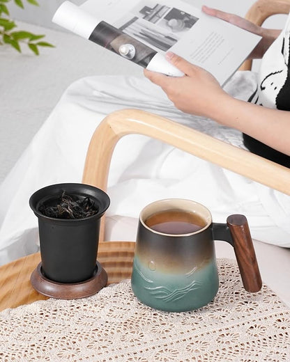 ZENS Tea Mug with Infuser and Lid - Image 2