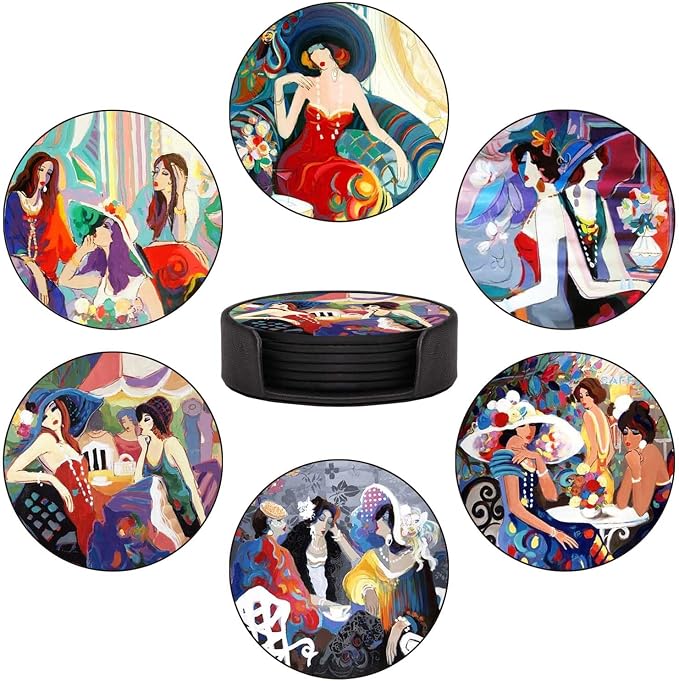 Coasters Set of 6 by Unknown