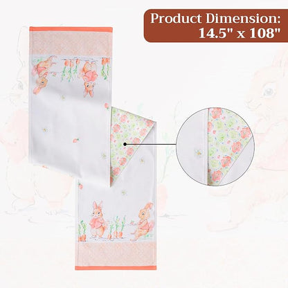 Maison d' Hermine Table Runner 100% Cotton 14.50" x 108" | Table Runners 108 - Image 7