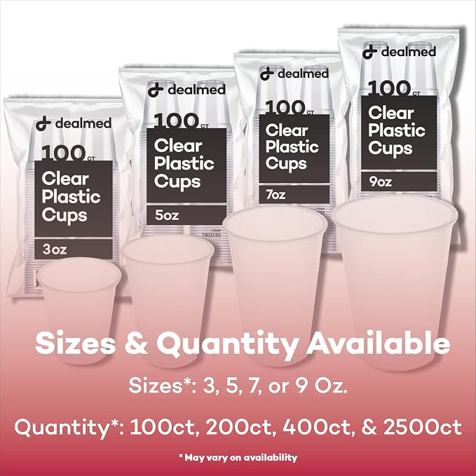 Dealmed 3 oz Disposable Plastic Cups - Image 7