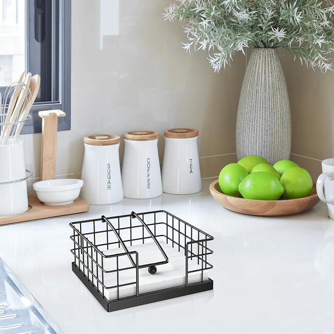 Farmhouse Napkin Holder, Wooden Napkin Holders - Image 9