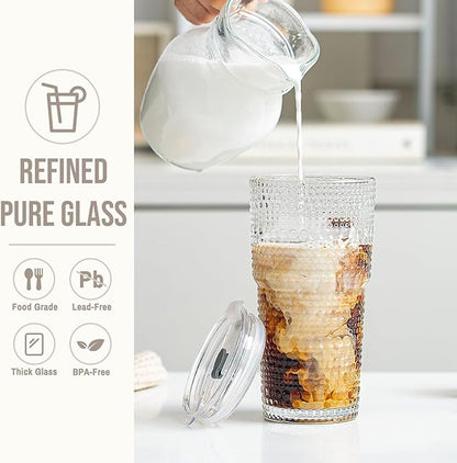 SoulTimes 20oz Hobnail Glass Tumbler - Image 4