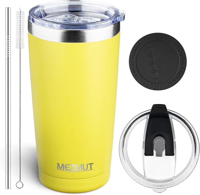 MEZMUT 20oz Insulated Tumbler Travel Coffee Mug by MEZMUT