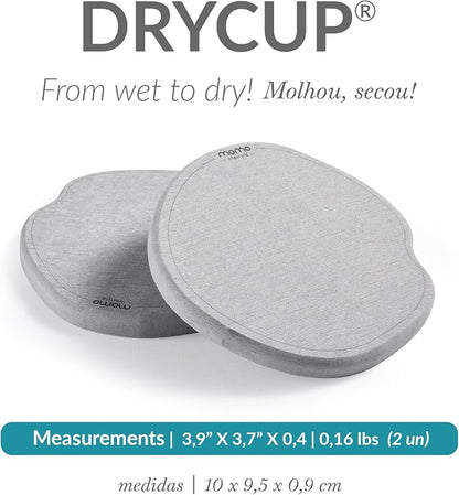 Momo Lifestyle Coasters for Drinks Drycup Stone Coaster Ultra Absorbent Made of - Image 3