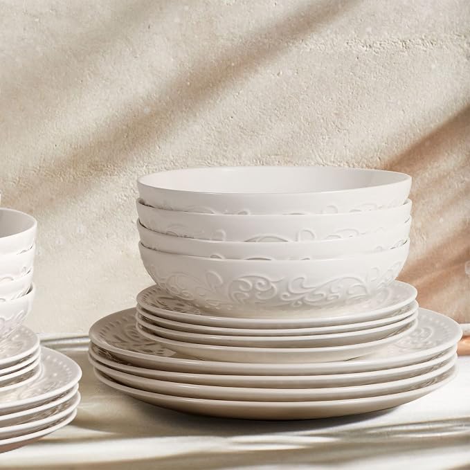Pasta Bowls 32oz, Ceramic Large Salad Bowls 8 inch, Entertaining, Dinner - Image 8