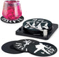 Retro Vinyl Record Coasters by Valdivia