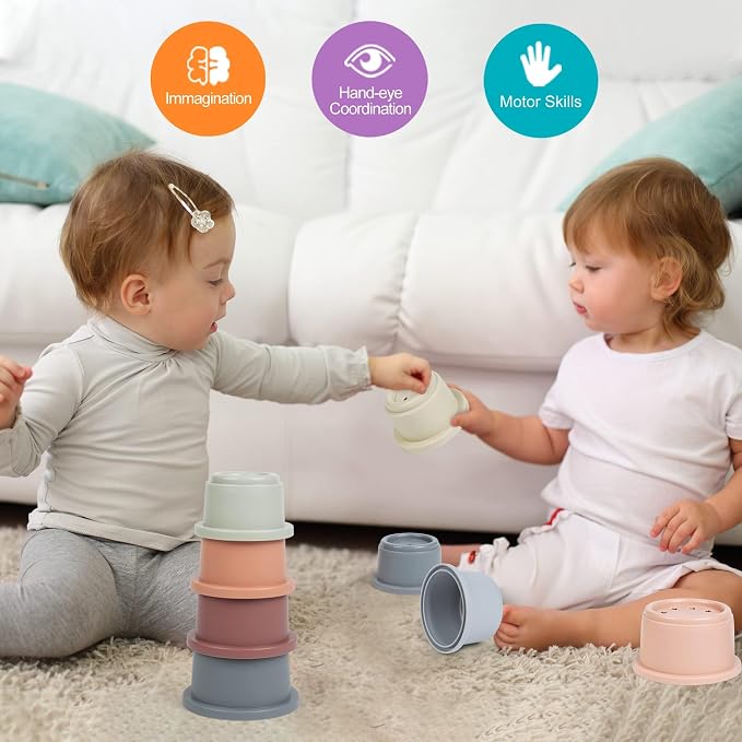 Baby Stacking Cup Toy - Image 7