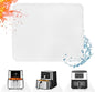 Heat Resistant Mat for Air Fryer, 15 x 18in Heat Resistant Mat for Countertop, Fireproof Silicone Countertop Protector Appliance Slider for Air Fryer, Coffee Maker, Toaster, Oven (White)