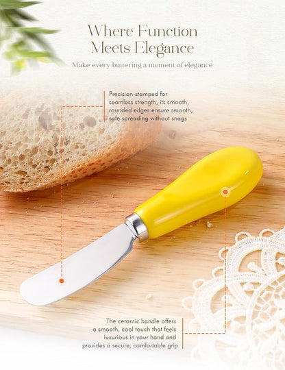 Stainless Steel Butter Spreader Knife 2 Pack - Image 2