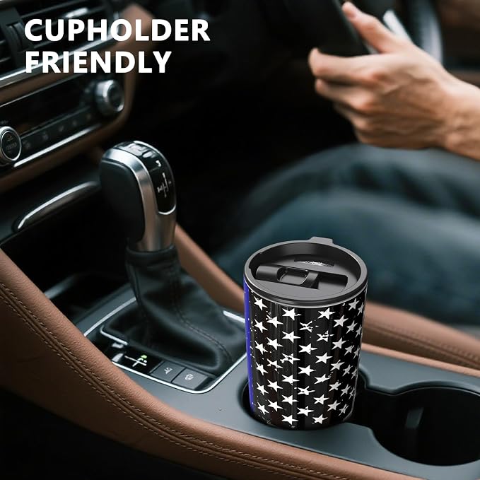 TILUCK 20 oz Insulated Coffee Tumbler - Image 4