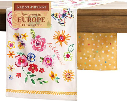 Maison d' Hermine Table Runner 100% Cotton 14.50" x 72" | Table Runners 72 by MaisondHermine