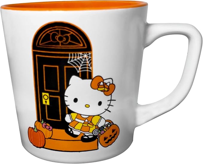 Silver Buffalo Sanrio Hello Kitty Halloween Spooky, Ceramic Mug, 17.5oz | 0.52 by SilverBuffalo