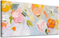 ADJUVANT Wall Art Impressionist Floral 60"L x 30"W, Colorful Flowers Canvas Painting Vibrant Blooms Artwork Soft Hues Prints Botanical Pictures Wall Decor for Living Room Bedroom Dining Room Home Office