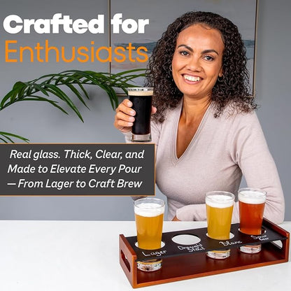Ksestor Beer Flight Glasses Set of 4 - Image 5