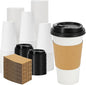 Lamosi 50 Pack 20 oz Disposable Coffee Cups by BuyNow