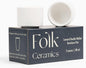 Folk Ceramics Leonard Ceramic Espresso Cups | Modern Stackable Demitasse Mugs by FolkCeramics