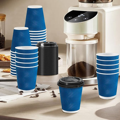 Clawsoff 100 Pack 8 oz Coffee Cups - Image 4