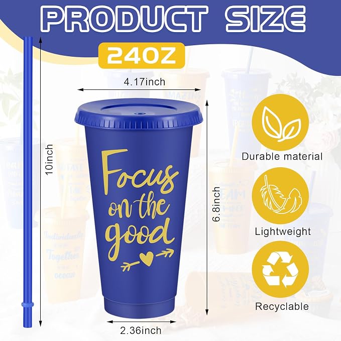 Uiifan 30 Pcs Inspirational Cups Bulk - Image 2