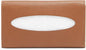 Leatherology Cognac Pocket Tissue Holder – Full-Grain Leather Travel Case with Snap Closure, Fits Standard Tissue Packs – Stylish & Compact Tissue Organizer for On-The-Go