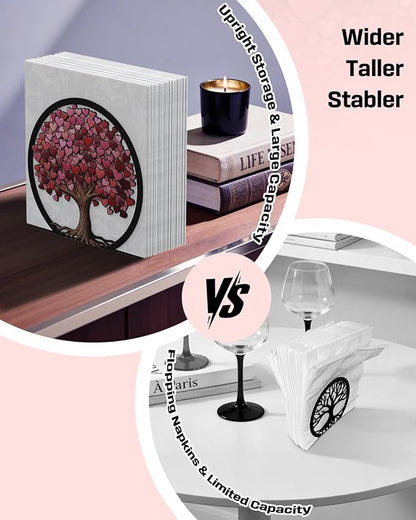 Uniclife Metal Napkin Holder for Table Standing Napkin Dispenser|Luncheon & - Image 5