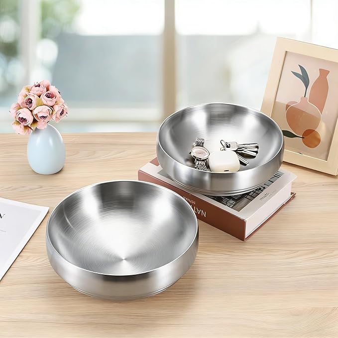 Key Bowl for Entryway Table, 8.3" Modern Decorative Bowl for Keys | Catchall - Image 7