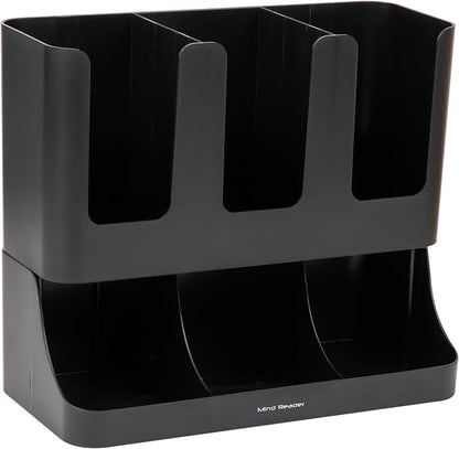 Mind Reader Condiment Station, 13 Inch Countertop Coffee Bar Organizer - Image 7