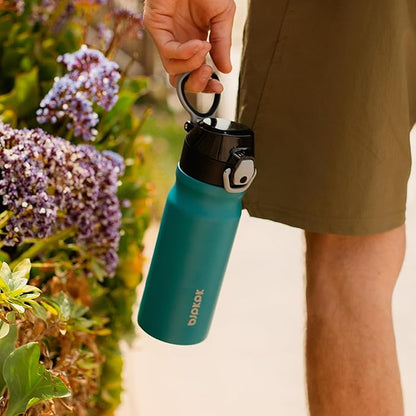 BJPKPK 14 oz Insulated Water Bottle, Stainless Steel Flask | Leak Proof Locking - Image 6